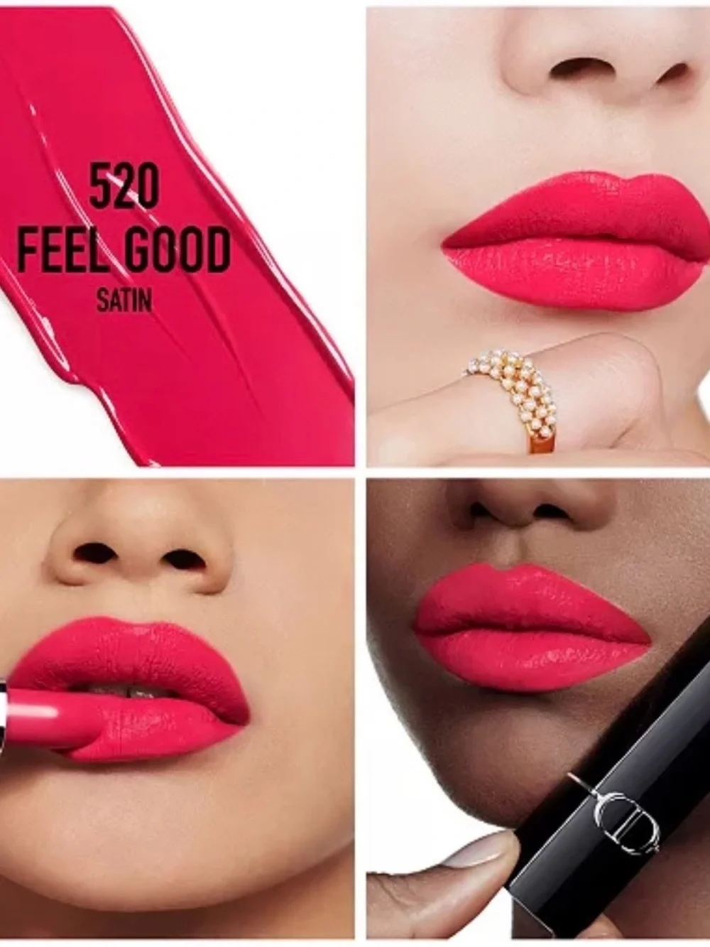 Dior Rouge Dior Refillable Lipstick 520 Feel Good